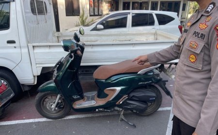 Polisi Berhasil Menghentikan Aksi Pelaku Curanmor di Ngajum