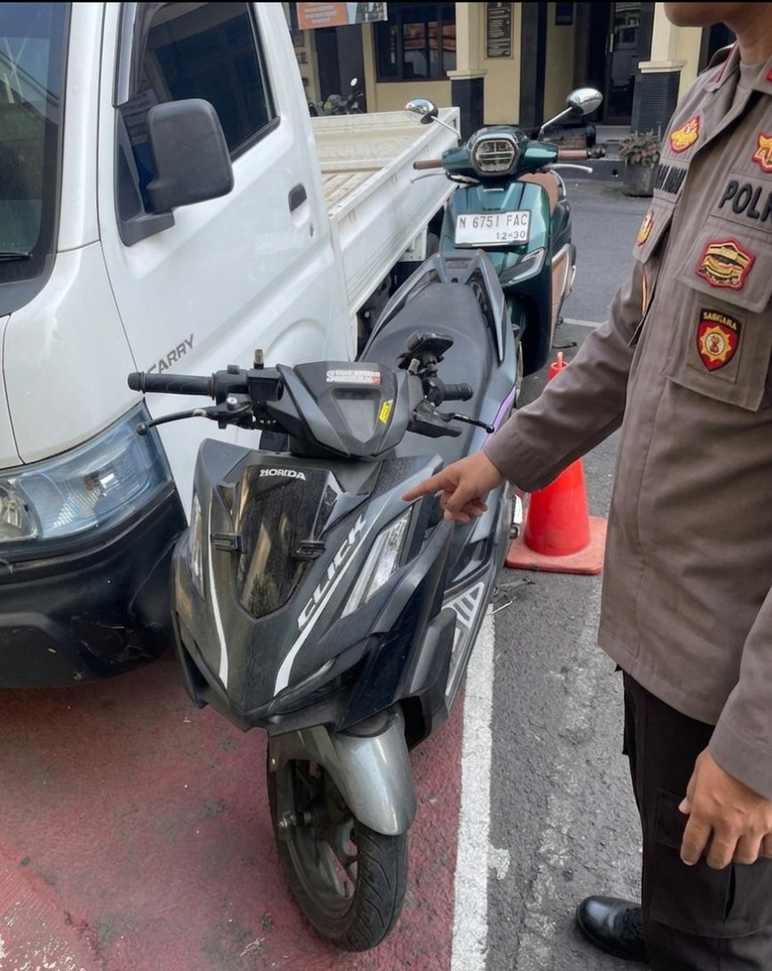 Polres Malang Amankan Pelaku Pencurian Motor dalam Waktu Singkat